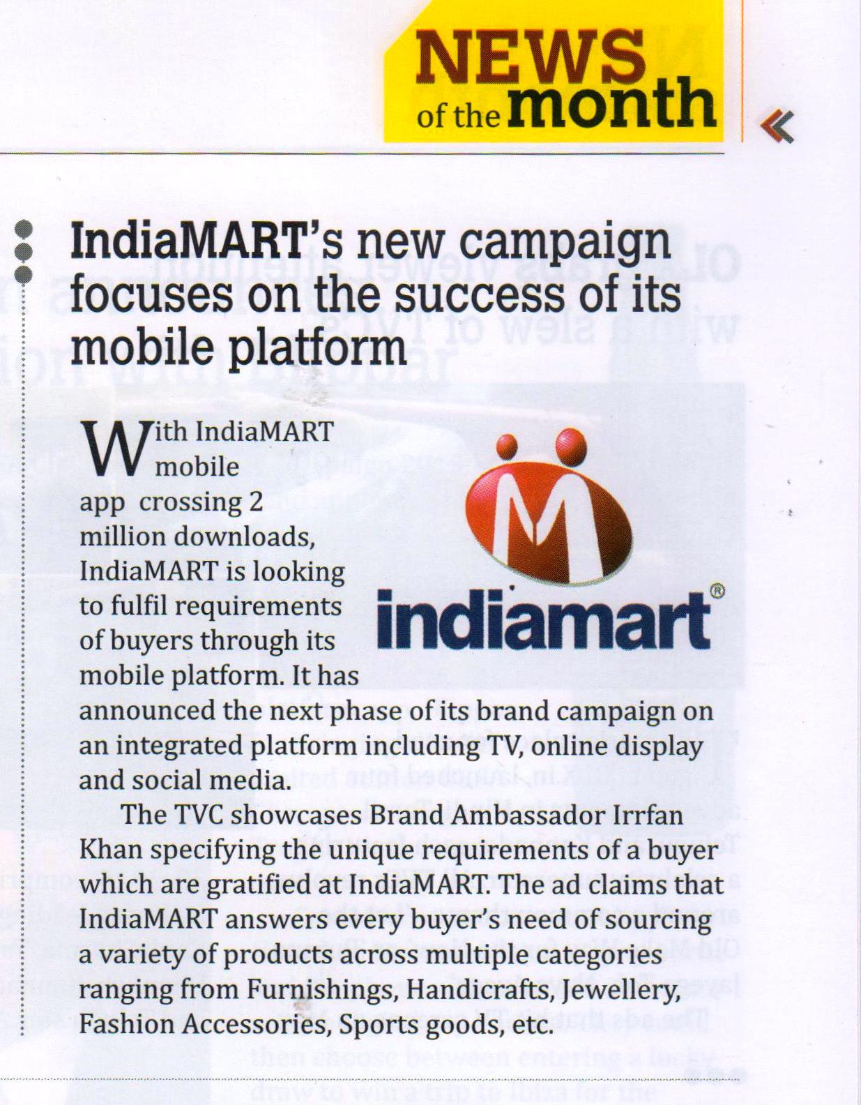 IndiaMART Pitch Magazine